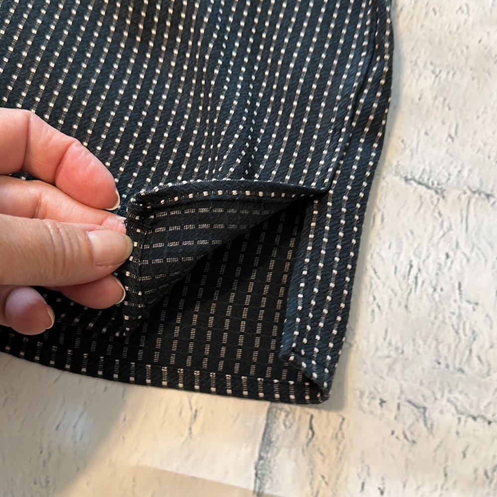 Axis Black Woven Button Down - image 8